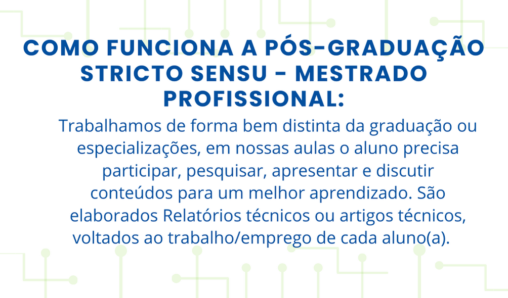 Programa de Pós-Graduação em Planejamento e Controle de Gestão – PPGCG